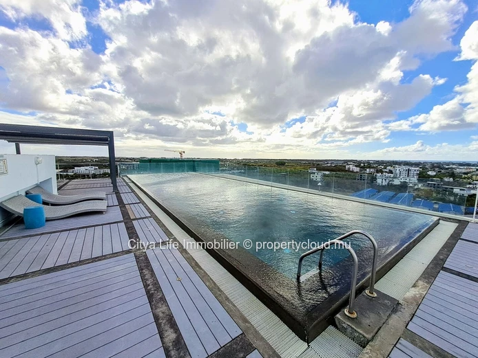 3-Bedroom Furnished Apartment for Rent in Grand Baie with Pool