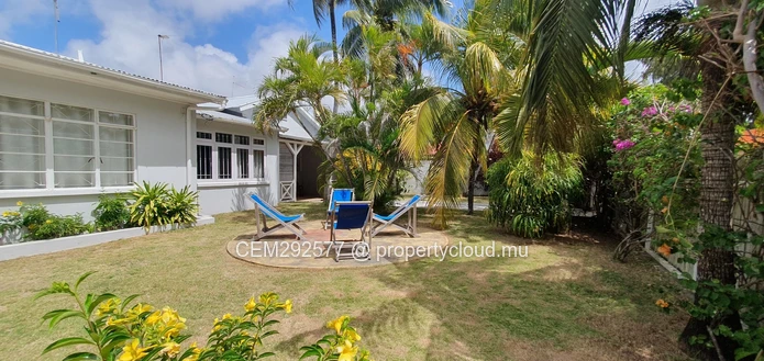 Beachfront Furnished Duplex For Sale In Grand Gaube