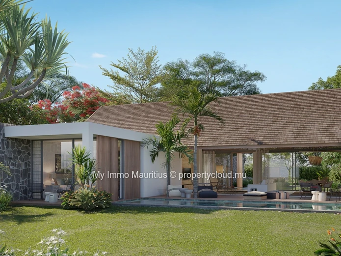 Nouvelle villa haut standing avec accès mer