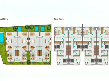 Townhouse, Duplex de 3 Chambres