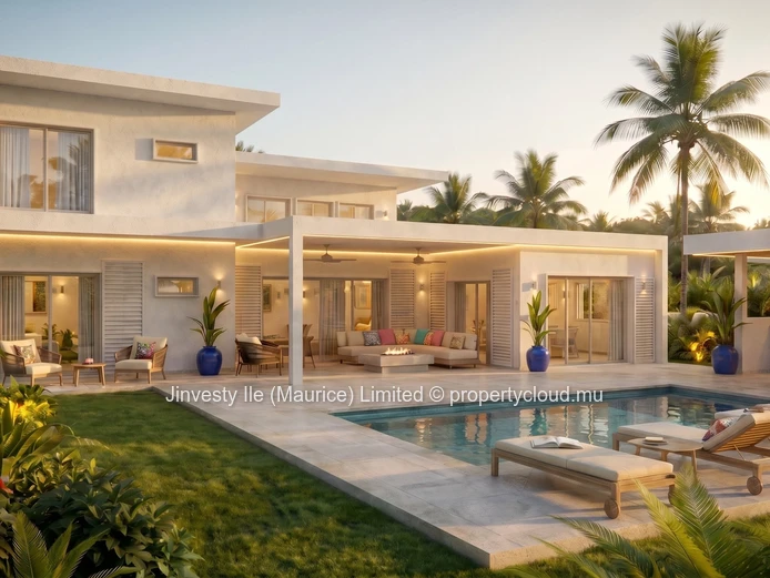 JINVESTY COLLECTION : Villa LAELIA 3 : Contemporary 4-bedroom PDS villa with pool - Trou aux Biches - Mauritius