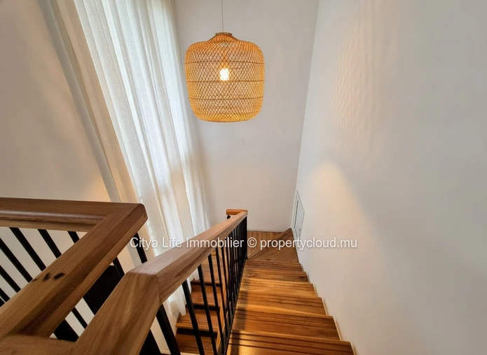 Duplex meublé de 3 chambres avec piscine privée à Beau Plan