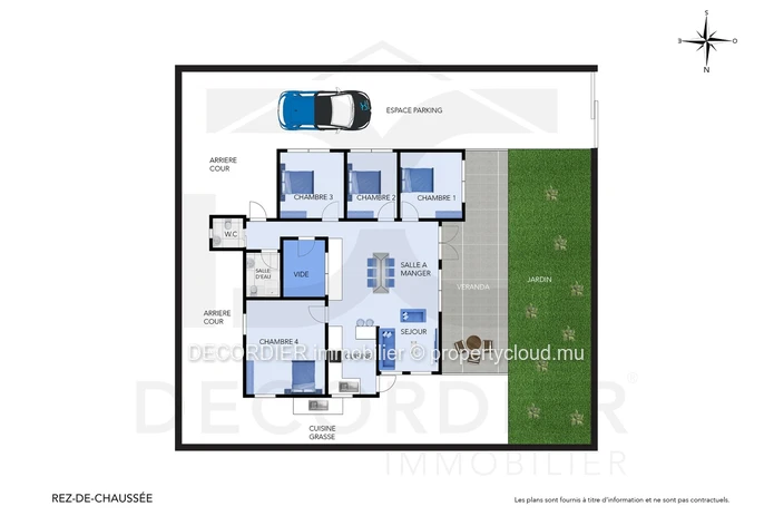 À Vendre – Belle Villa Rénovée À Beau-Bassin