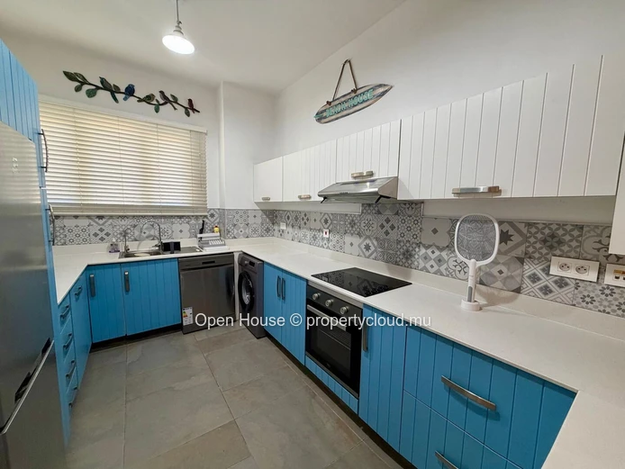 Furnished 2-Bedroom Apartment with Private Pool in Bain Boeuf