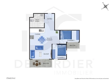 Appartement de 2 Chambres