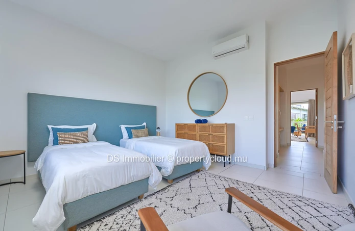Penthouse De 2 Chambres Accessible Aux Etrangers À Pereybere À Pieds De La Plage