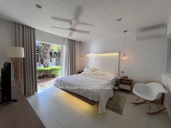 Villa meublée 3 chambres avec piscine privée à louer à Grand Baie