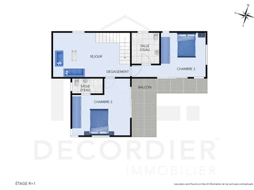 Maison de 3 Chambres