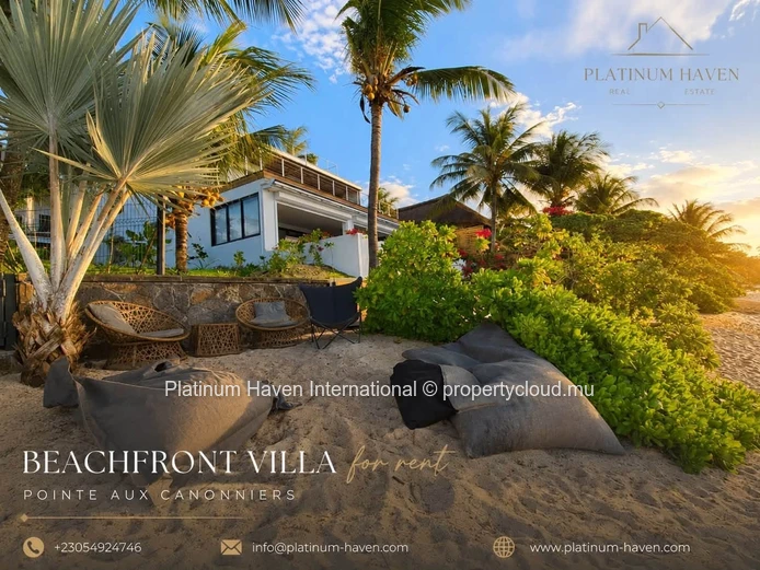 Beachfront. Brand new. Yours for Rs 180000/monthly.