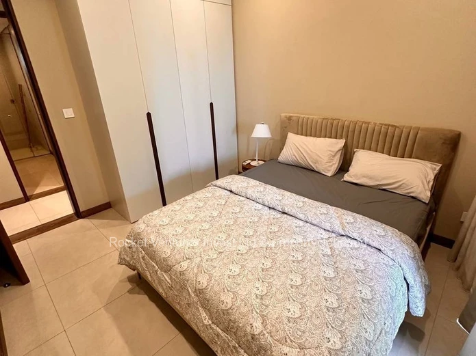 Appartement de 2 chambres en location, front de mer à Mont Choisy, Grand Baie avec piscine
