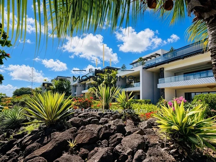 Appartement Neuf surplombant le lagon et les îles sauvages