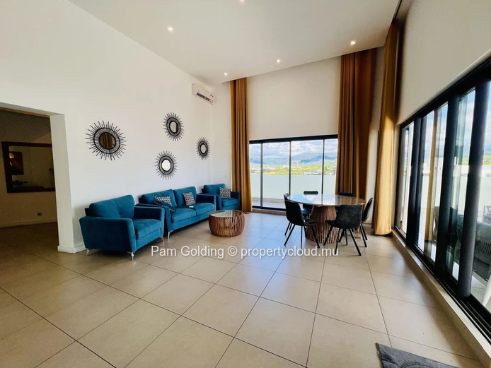 3-Bedroom Penthouse in Central Tamarin - Private Plunge Pool with Sea & Mountain Views