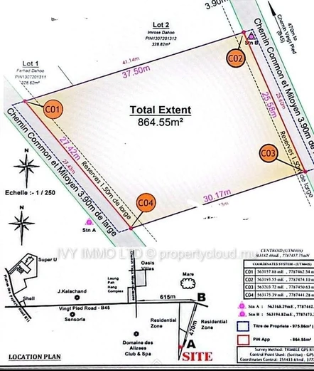 Residential Land For Sale In Grand Baie