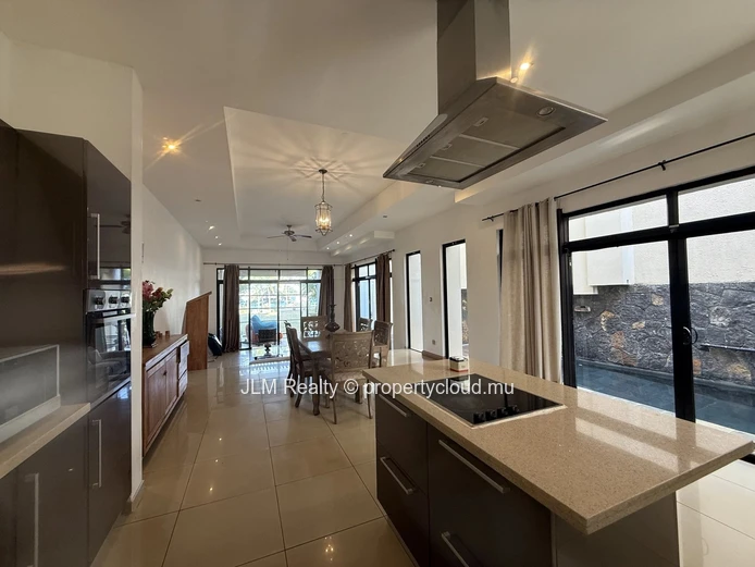 For Rent in Grand Baie, Mauritius: Spacious Beachfront Villa with Private Jacuzzi