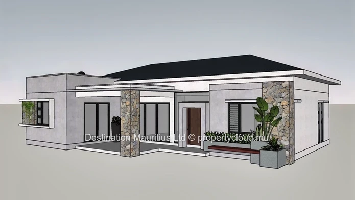 Single-Storey Sanctuary In Triolet, North Mauritius