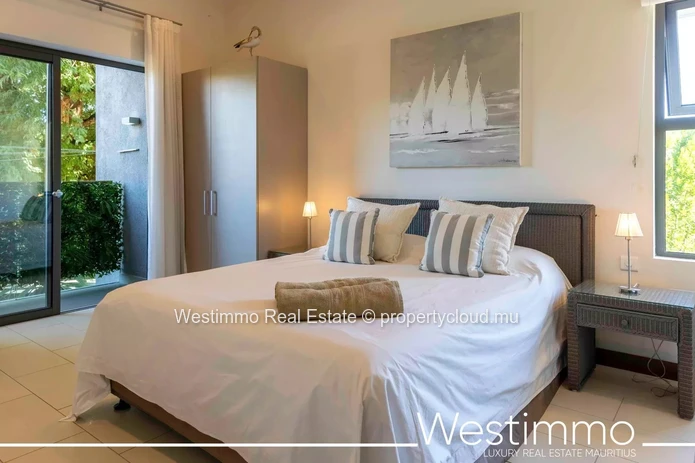 3-bedroom furnished apartment with terrace for rent in Mauritius