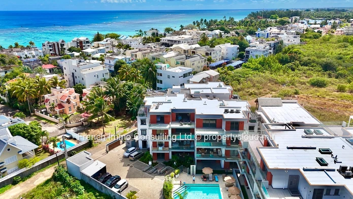 Superbe Penthouse 2 chambres en suites avec jacuzzi a Trou aux biches en location moyen terme (Au mois)i