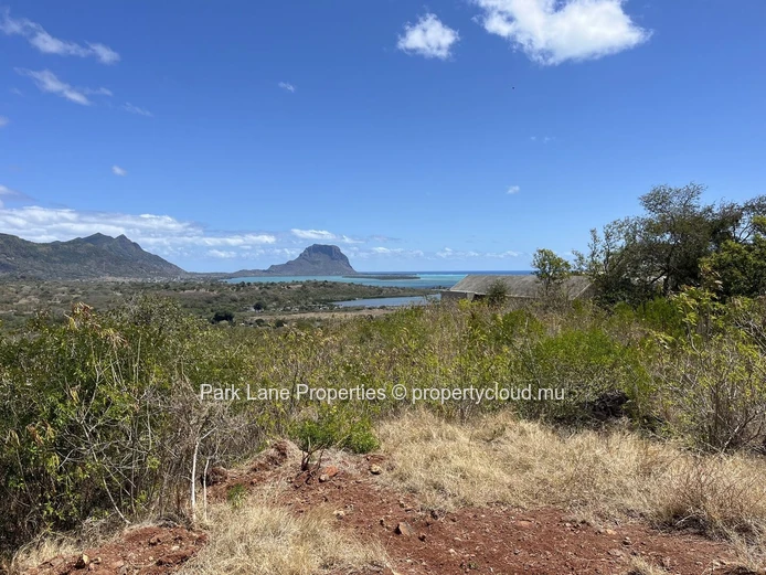 Exceptional Elevated Homesite with Spectacular Mountain & Le Morne Peninsula Views