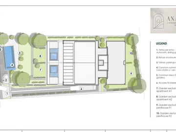 Appartement de 3 Chambres