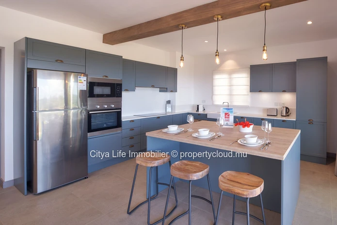 Appartement meublé 3 chambres avec piscine à louer à St Antoine