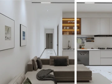 Appartement de 3 Chambres