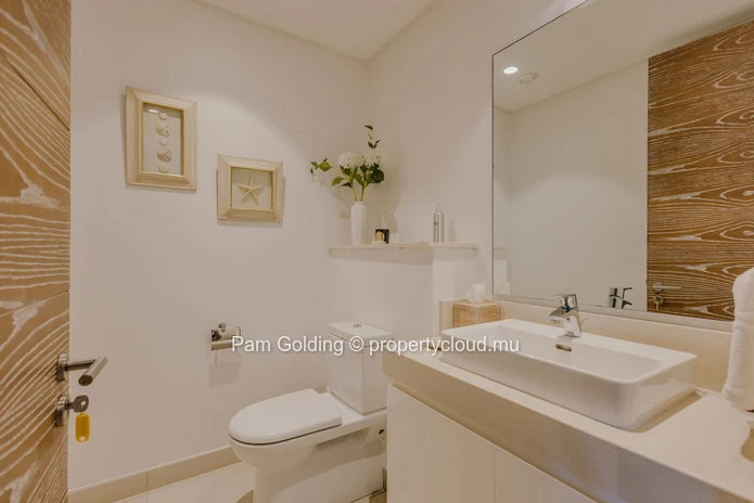 Penthouse de luxe 3 chambres face à la plage à Pereybere – Accès privé à la plage au AO Residences