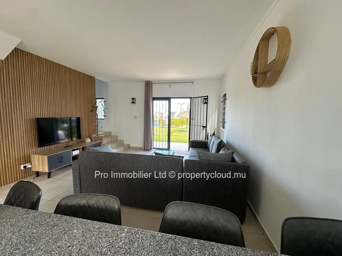 For Rent , Brand New Furnished Duplex In Green Village, Grand Gaube