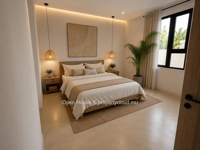 Local market sale - Petit Raffray - 3-bedroom villa project, fully equipped and furnished + private pool.