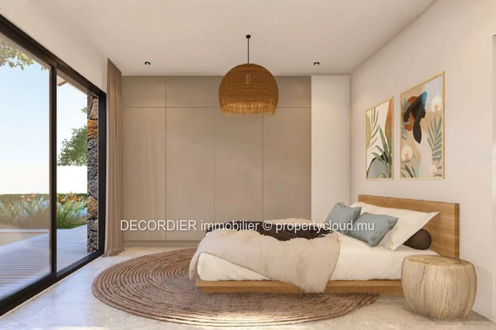 Contemporary villa in a gated community
