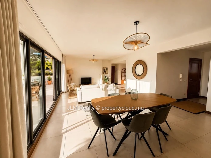 Stunning Penthouse for Long-Term Rent Just Steps from La Preneuse Beach, Black River, Mauritius