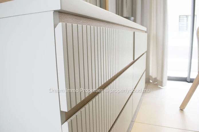Furnished Apartment On The First Floor Walking Distance To The Beach In Pereybere - Mauritius