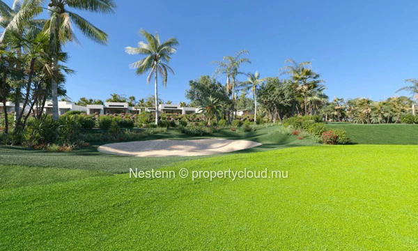 Villa de 2 chambres sur 2 niveaux dans un prestigieux complexe de golf.