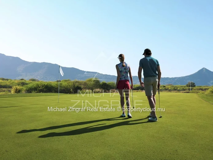 Ile Maurice - Villa sur golf - Riviere Noire