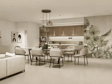 Penthouse de 3 Chambres