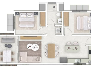2 Bedroom Apartment