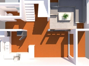 Townhouse, Duplex de 3 Chambres