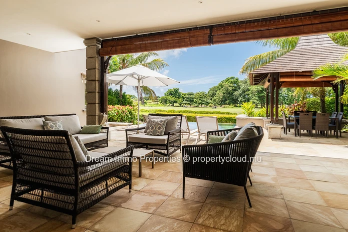 Villa meublée de 3 chambres directement sur le golf Heritage Villas Valriche à Bel Ombre – Ile Maurice