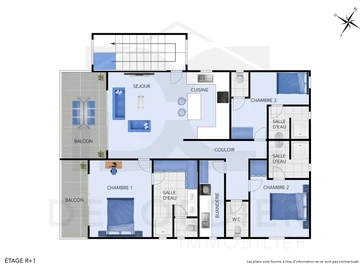 Appartement de 3 Chambres