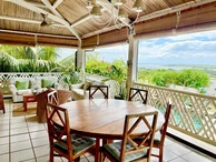 Charming villa with panoramic views of the ocean and mountains for sale in Tamarin, Mauritius