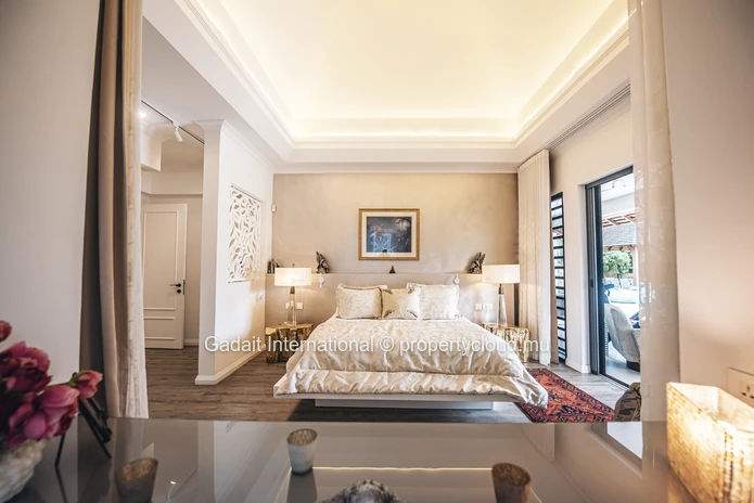 Villa à vendre à Tamarina Golf Estate – 4 chambres, vue golf à Tamarin, Île Maurice