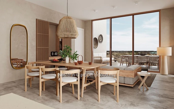 Penthouse de luxe 3 chambres de 153 m²