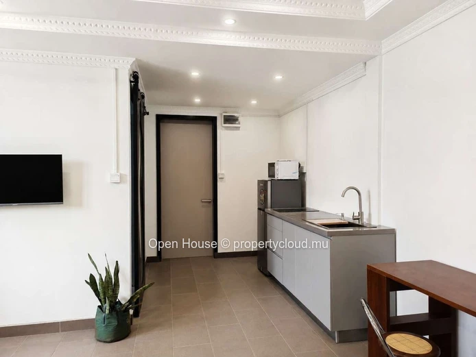 Furnished 1-Bedroom Apartment for Rent in Grand Baie with Pool