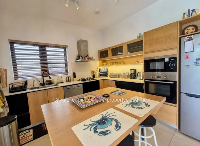 Duplex meublé de 3 chambres avec piscine privée à Beau Plan