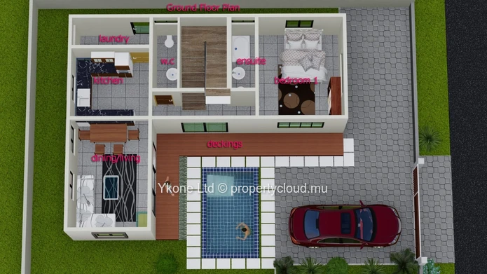 Maison Neuve En Vente À Calodyne