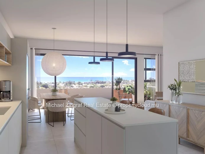 Seaview - 3 bedrooms apartment - ground floor - Tamarin