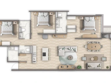 3 Bedroom Apartment
