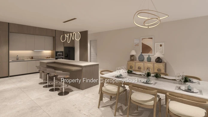 Penthouse de Luxe de 3 Chambres avec Vue Imprenable sur la Montagne La Tourelle
