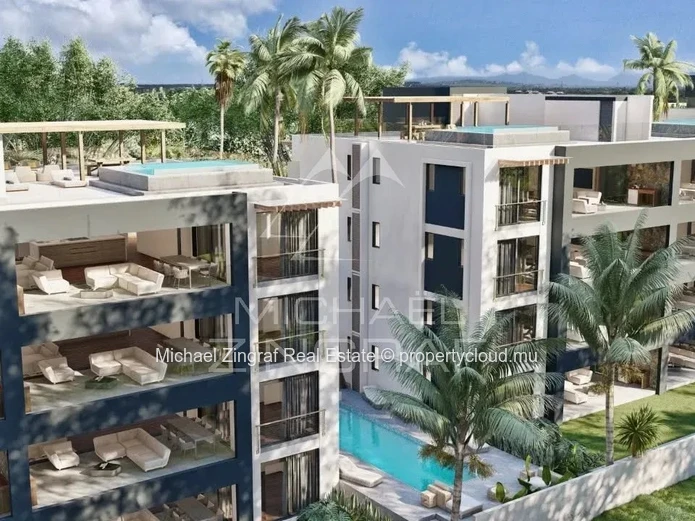 Appartement de 3 chambres avec jardin privé – Grand Baie