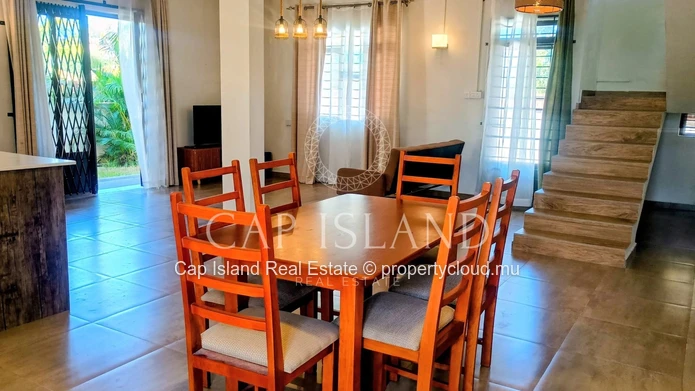 Charmante et moderne villa de 3 chambres à louer – Trou aux Biches