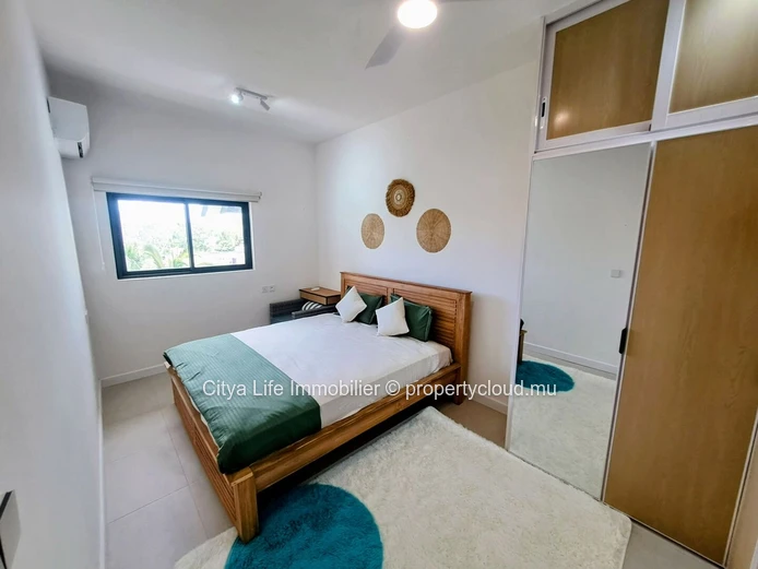 Appartement meublé 2 chambres avec piscine à louer à Beau Plan